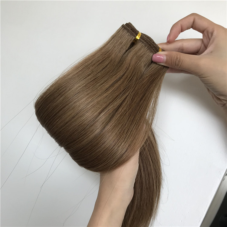 Slavic hair wefts with full cuticle H186